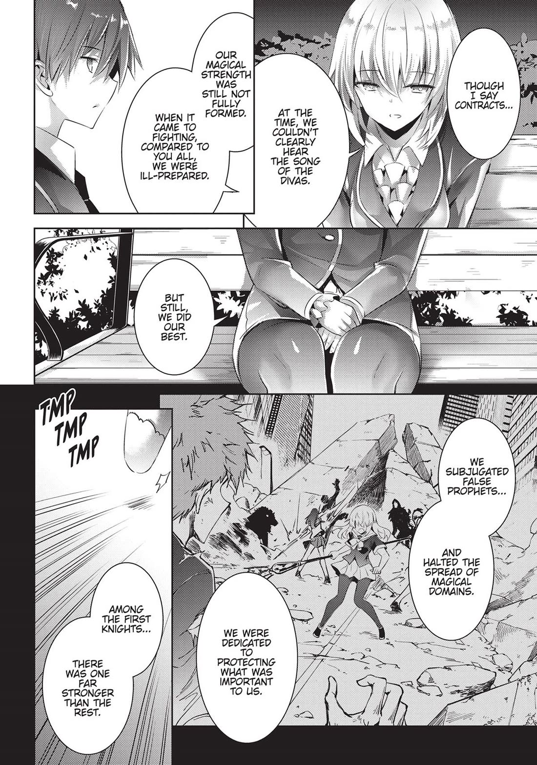 Magika no Kenshi to Shoukan Maou Chapter 102 page 4 - Chapter 102