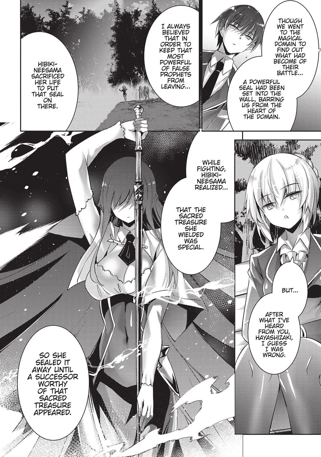 Magika no Kenshi to Shoukan Maou Chapter 102 page 8 - Chapter 102