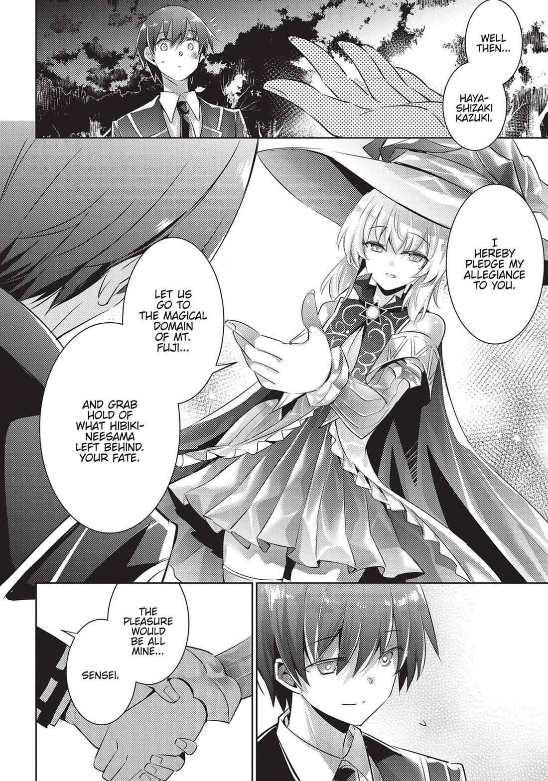 Magika no Kenshi to Shoukan Maou Chapter 103 page 4 - Chapter 103