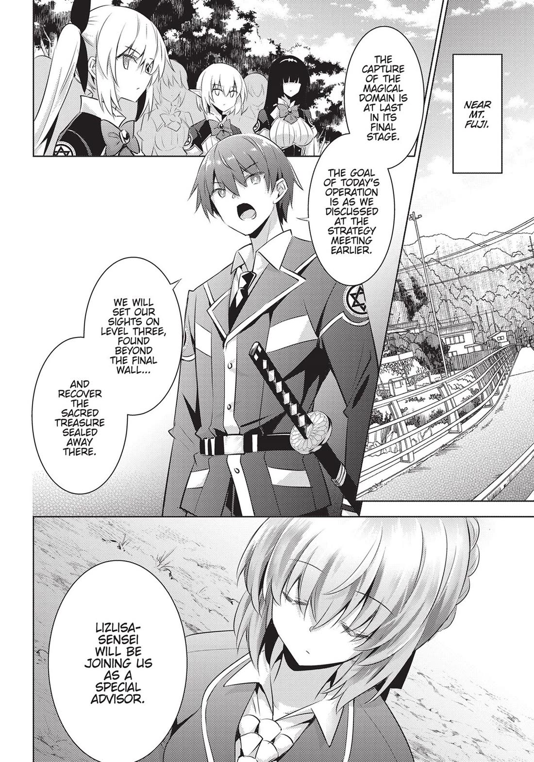 Magika no Kenshi to Shoukan Maou Chapter 105 page 6 - Chapter 105