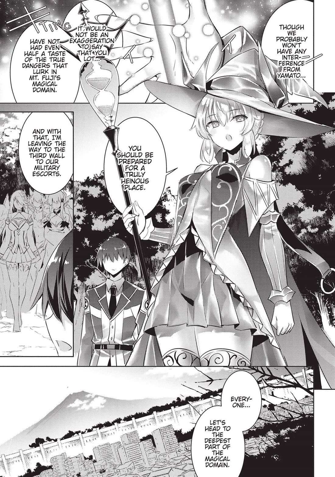 Magika no Kenshi to Shoukan Maou Chapter 105 page 7 - Chapter 105