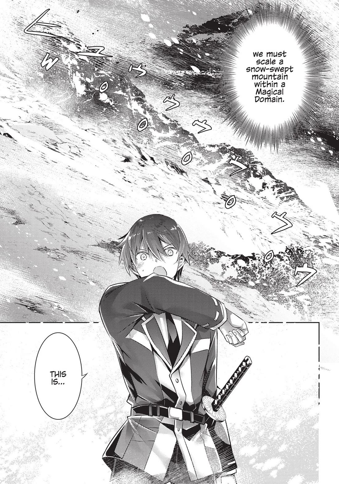 Magika no Kenshi to Shoukan Maou Chapter 105 page 9 - Chapter 105