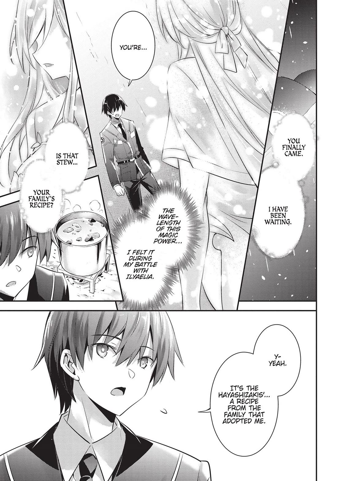 Magika no Kenshi to Shoukan Maou Chapter 106 page 1 - Chapter 106