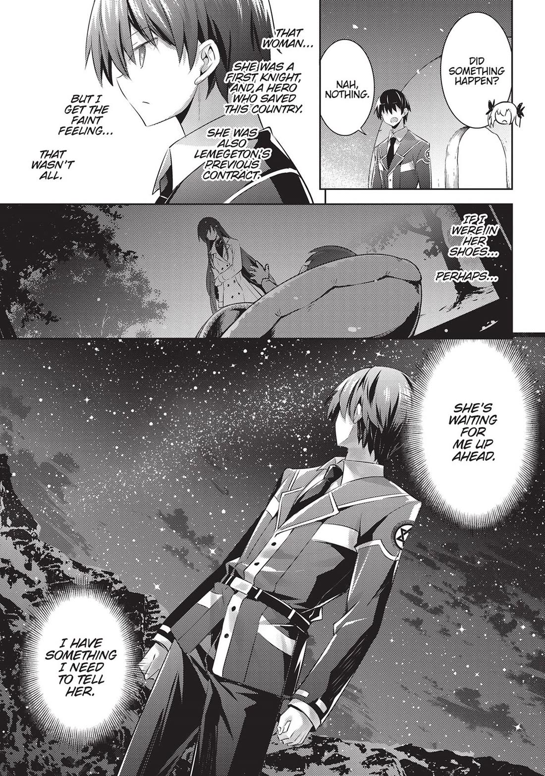 Magika no Kenshi to Shoukan Maou Chapter 106 page 3 - Chapter 106