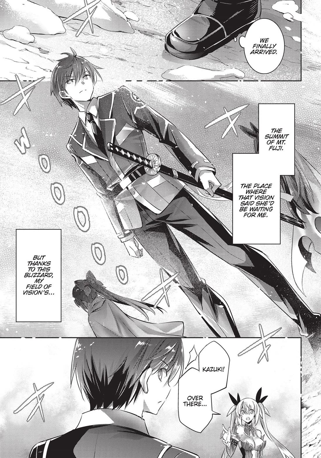 Magika no Kenshi to Shoukan Maou Chapter 107 page 12 - Chapter 107