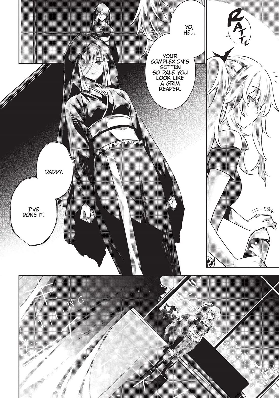 Magika no Kenshi to Shoukan Maou Chapter 107 page 3 - Chapter 107