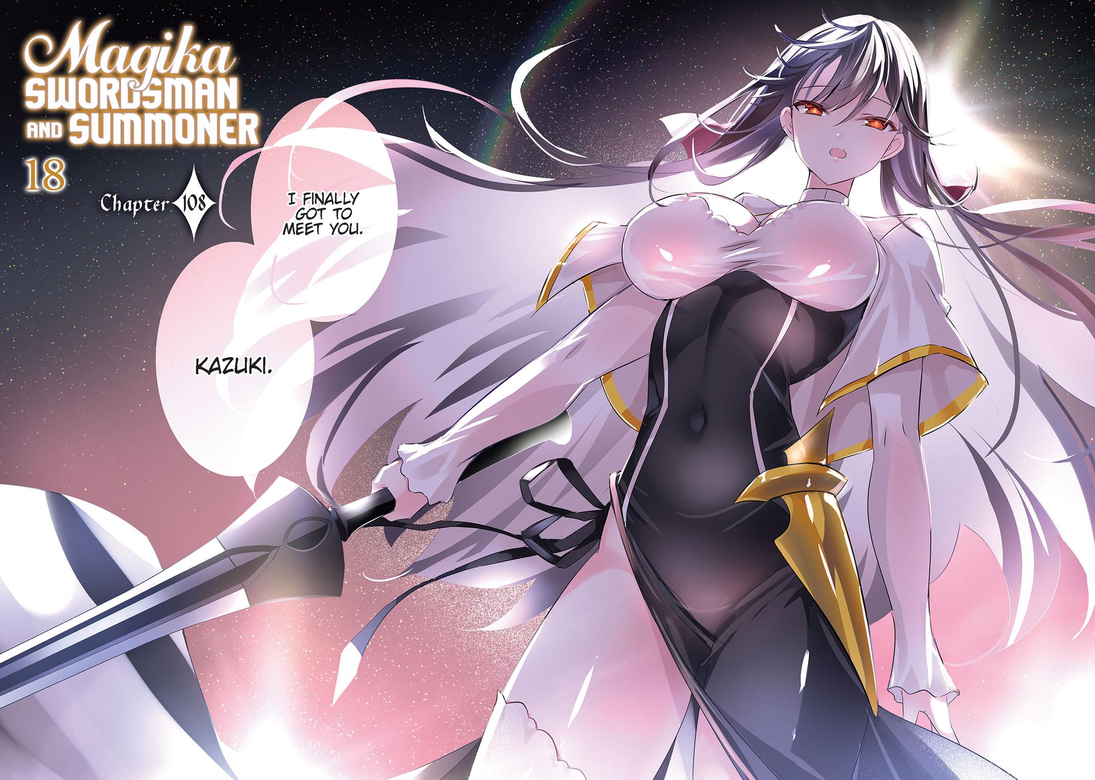 Magika no Kenshi to Shoukan Maou Chapter 108 page 3 - Chapter 108