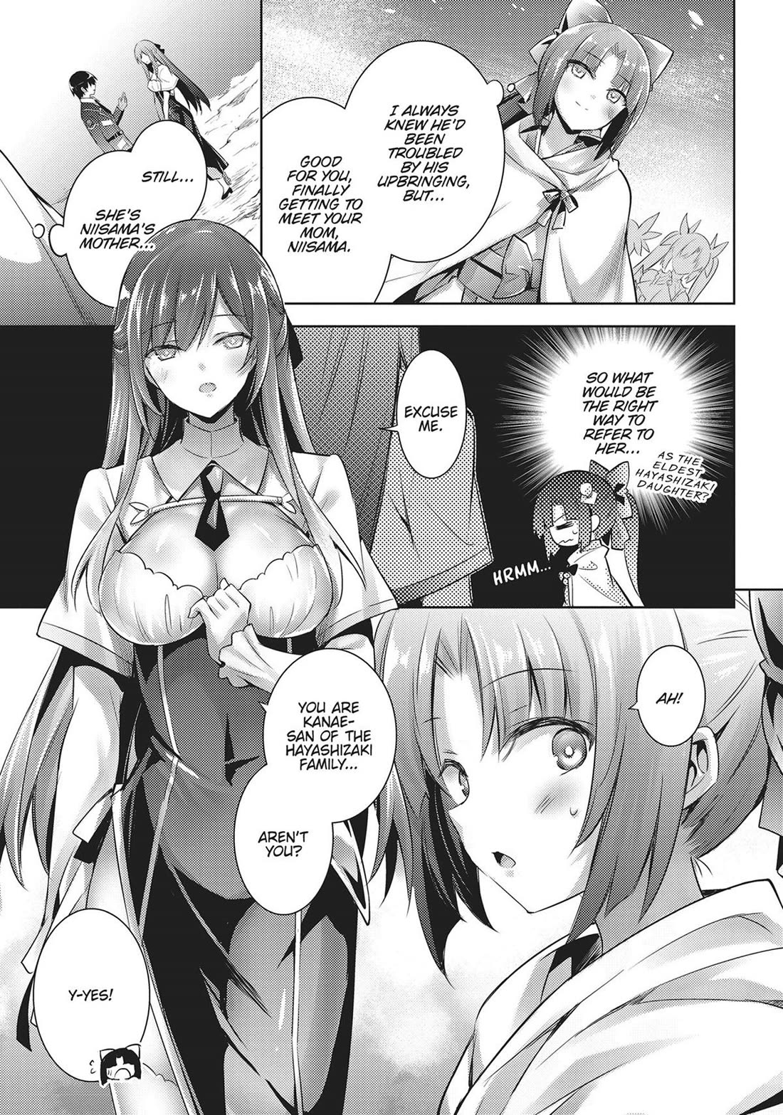 Magika no Kenshi to Shoukan Maou Chapter 109 page 3 - Chapter 109