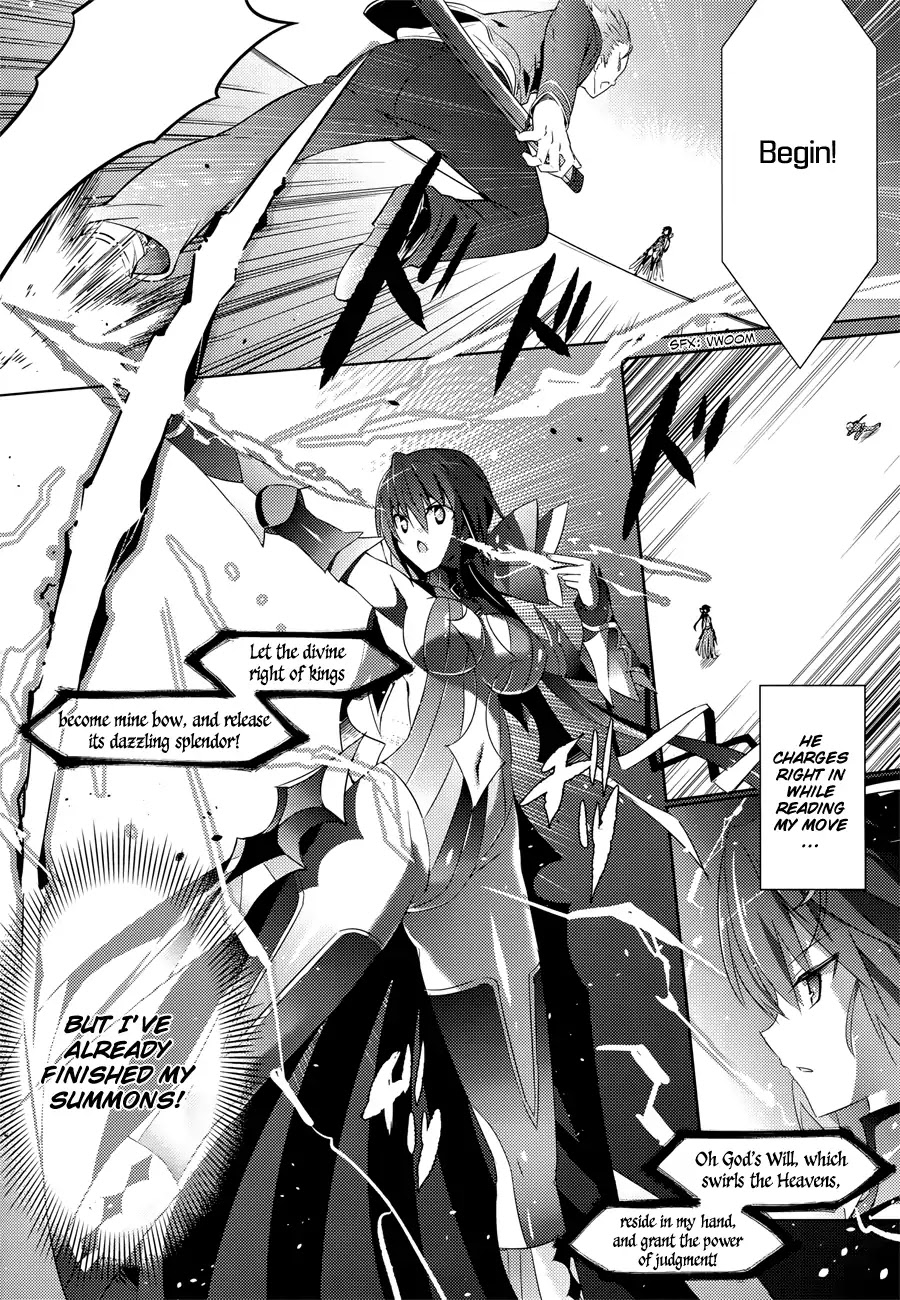 Magika no Kenshi to Shoukan Maou Chapter 11 page 12 - Chapter 11