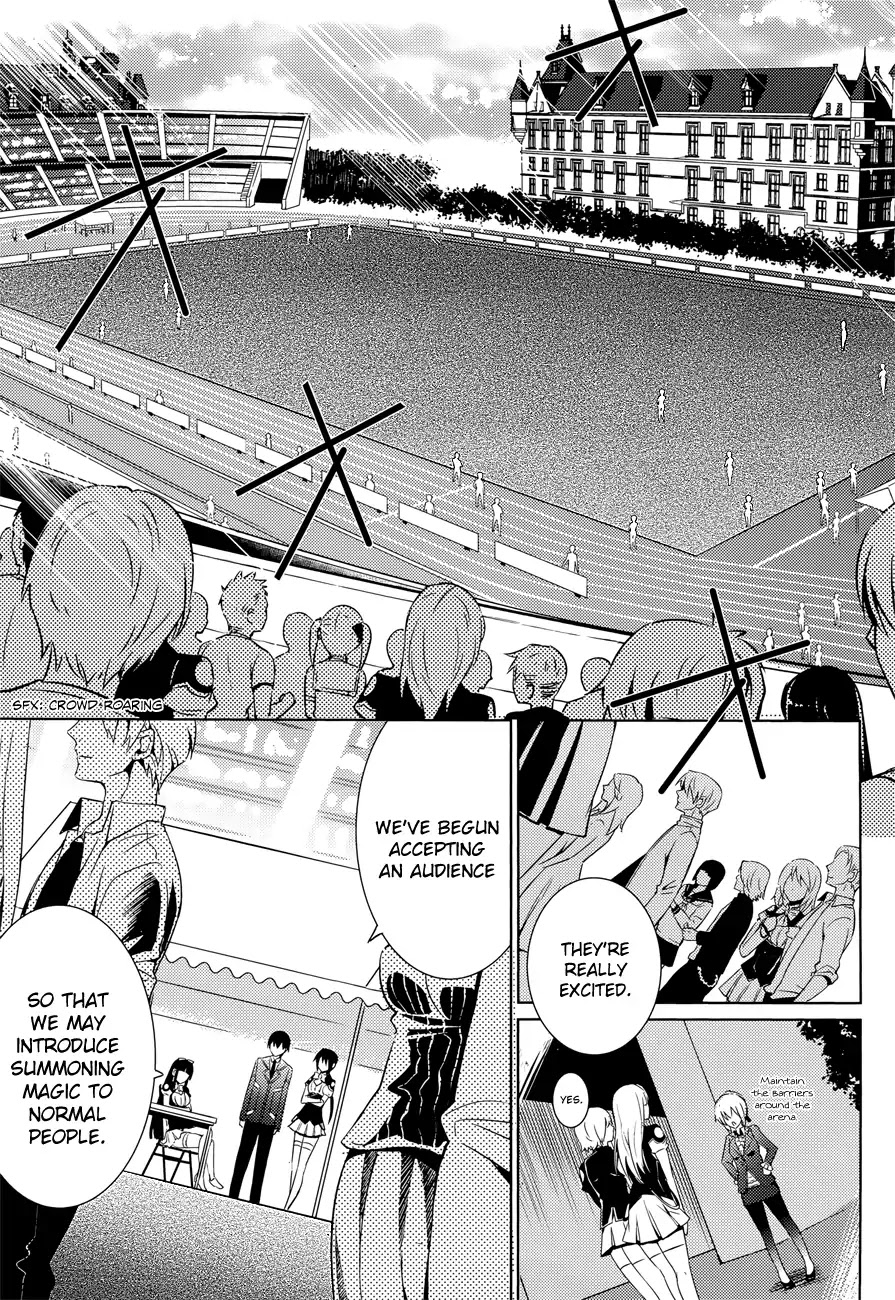Magika no Kenshi to Shoukan Maou Chapter 11 page 5 - Chapter 11