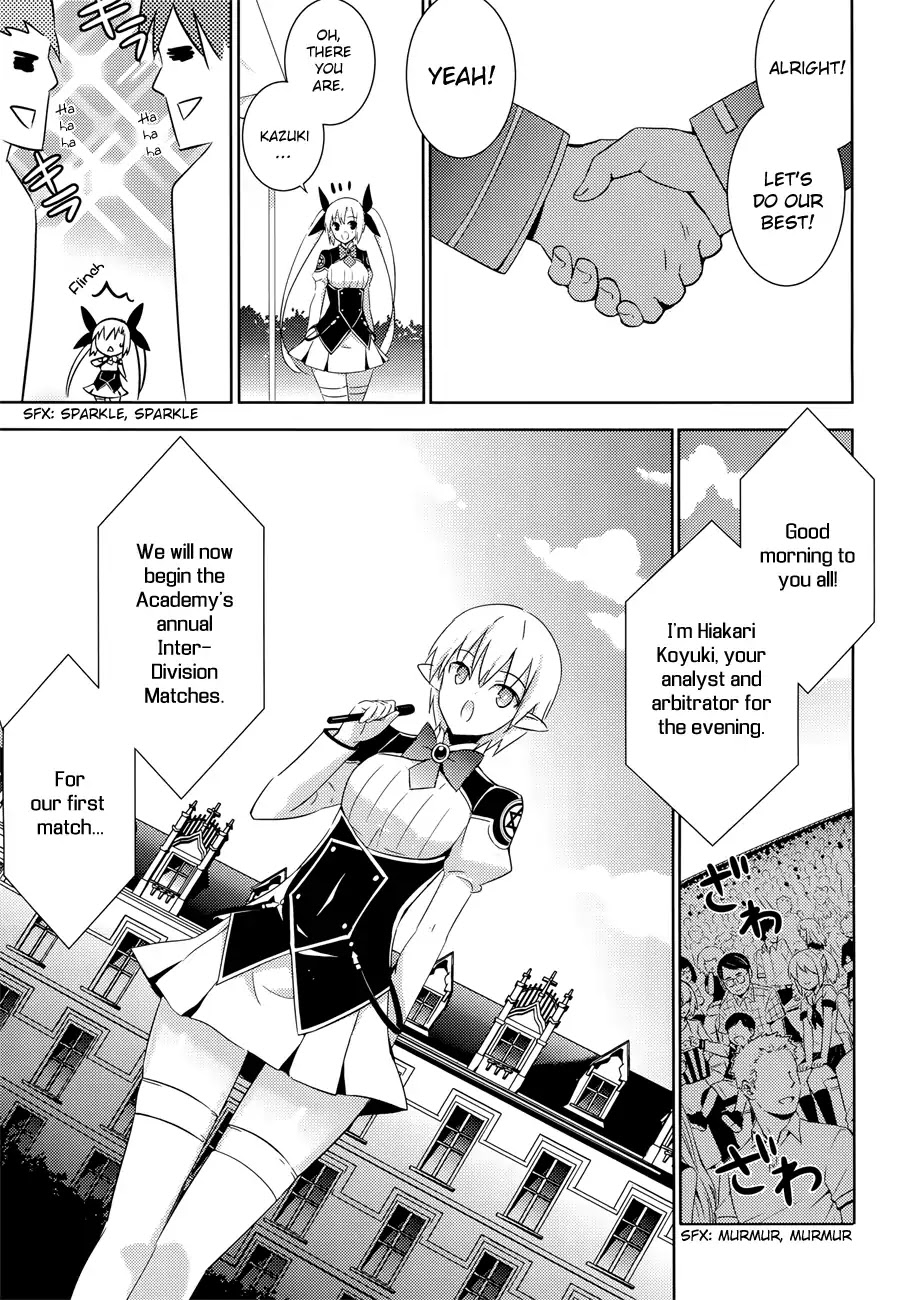 Magika no Kenshi to Shoukan Maou Chapter 11 page 9 - Chapter 11