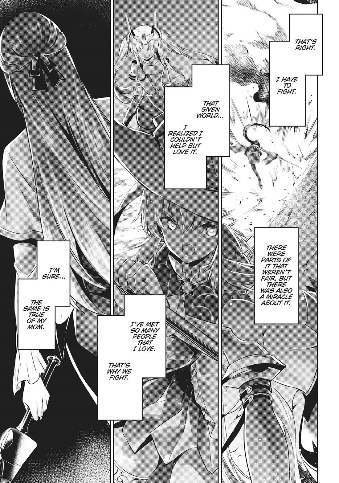 Magika no Kenshi to Shoukan Maou Chapter 110 page 13 - Chapter 110