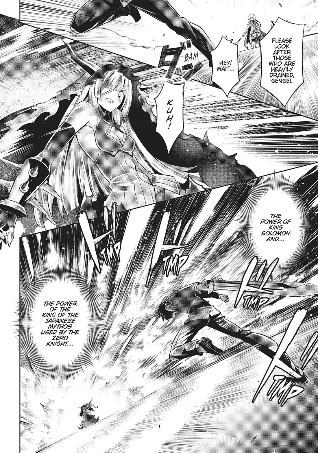 Magika no Kenshi to Shoukan Maou Chapter 111 page 8 - Chapter 111