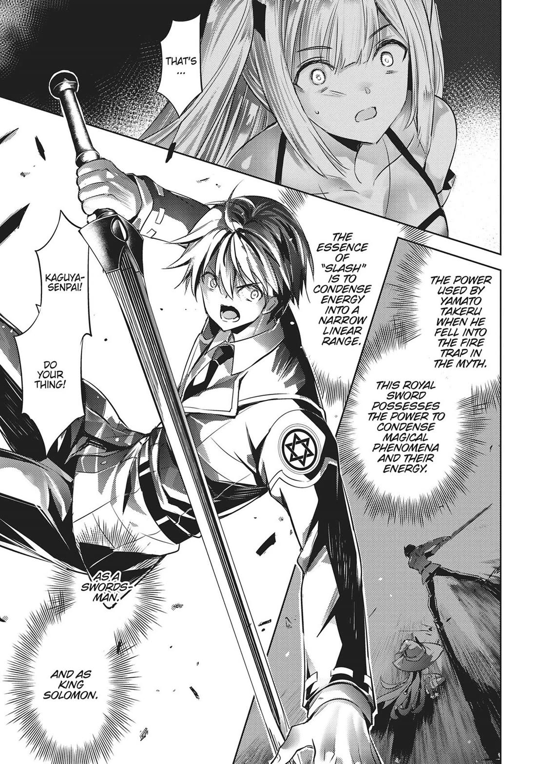 Magika no Kenshi to Shoukan Maou Chapter 112 page 7 - Chapter 112