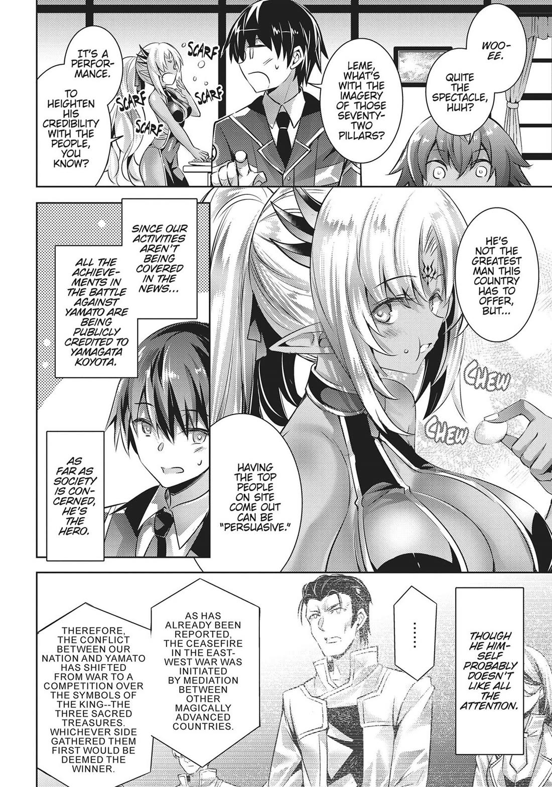 Magika no Kenshi to Shoukan Maou Chapter 113 page 14 - Chapter 113