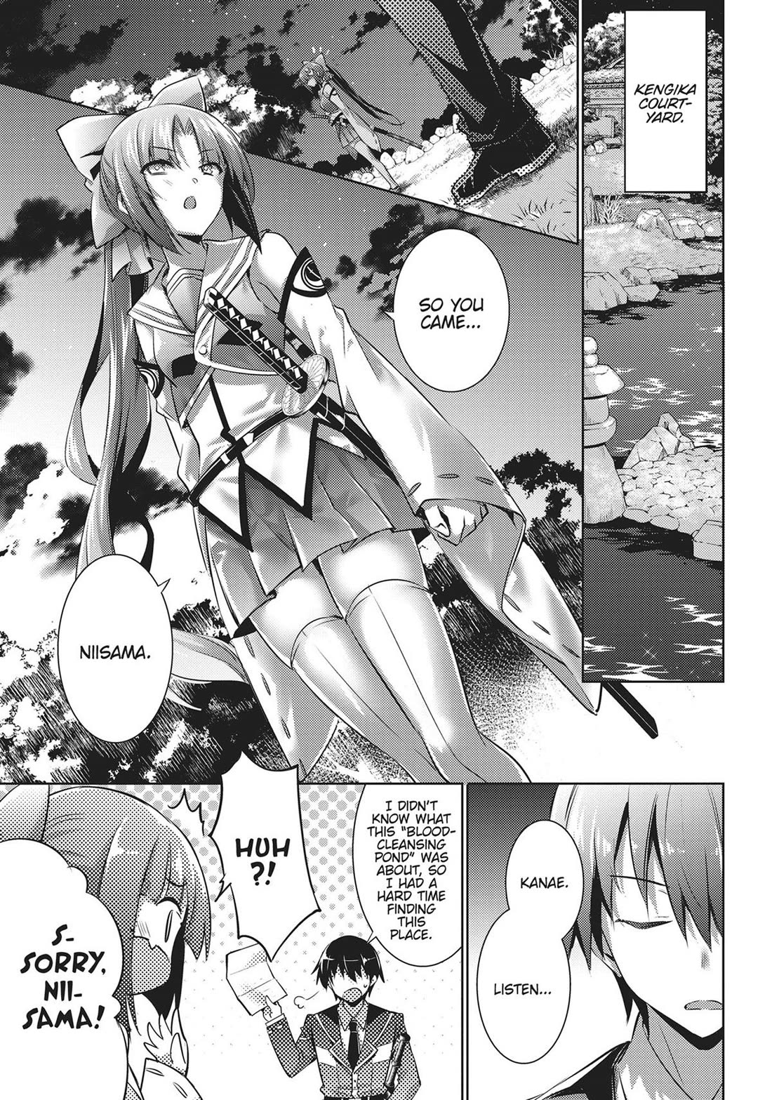 Magika no Kenshi to Shoukan Maou Chapter 114 page 7 - Chapter 114