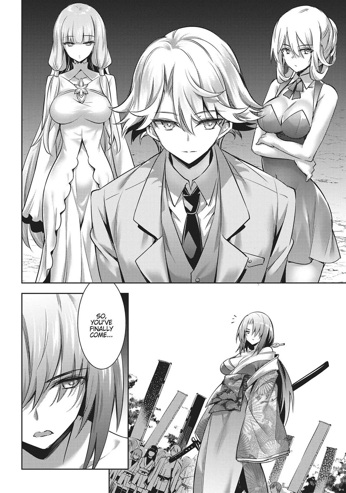 Magika no Kenshi to Shoukan Maou Chapter 115 page 2 - Chapter 115