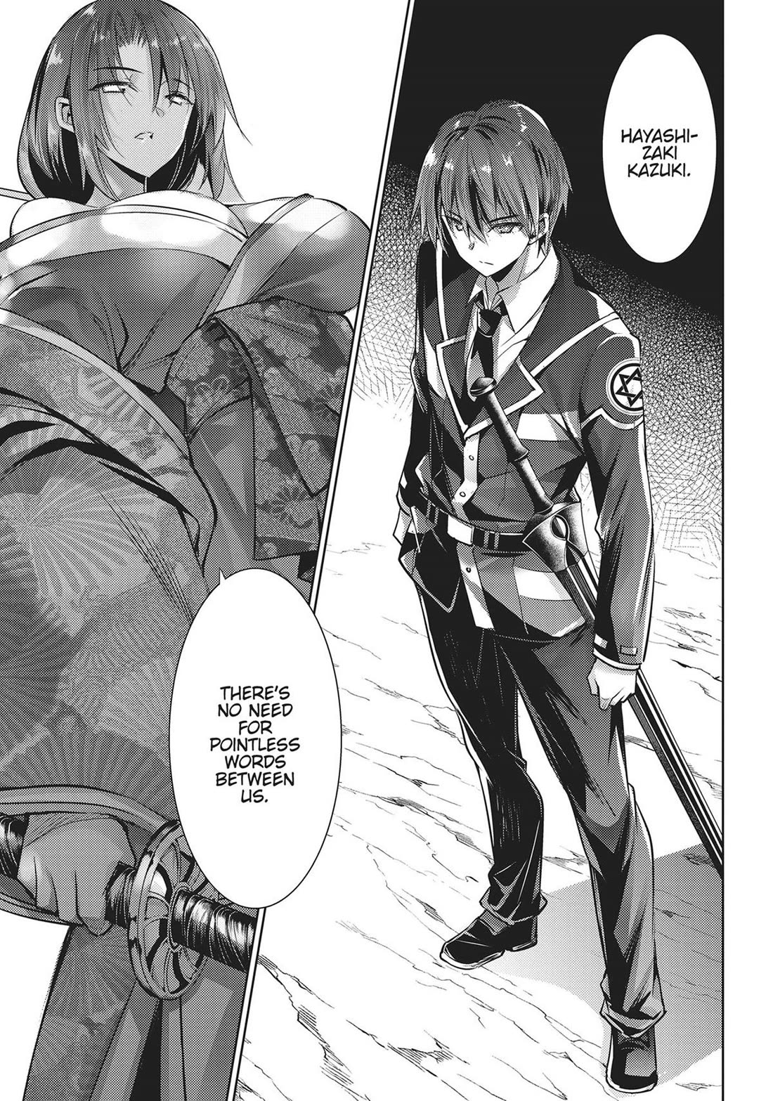 Magika no Kenshi to Shoukan Maou Chapter 115 page 3 - Chapter 115
