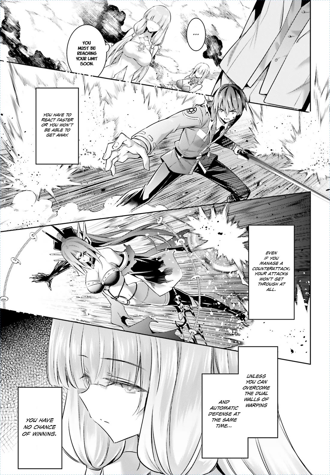 Magika no Kenshi to Shoukan Maou Chapter 116 page 7 - Chapter 116