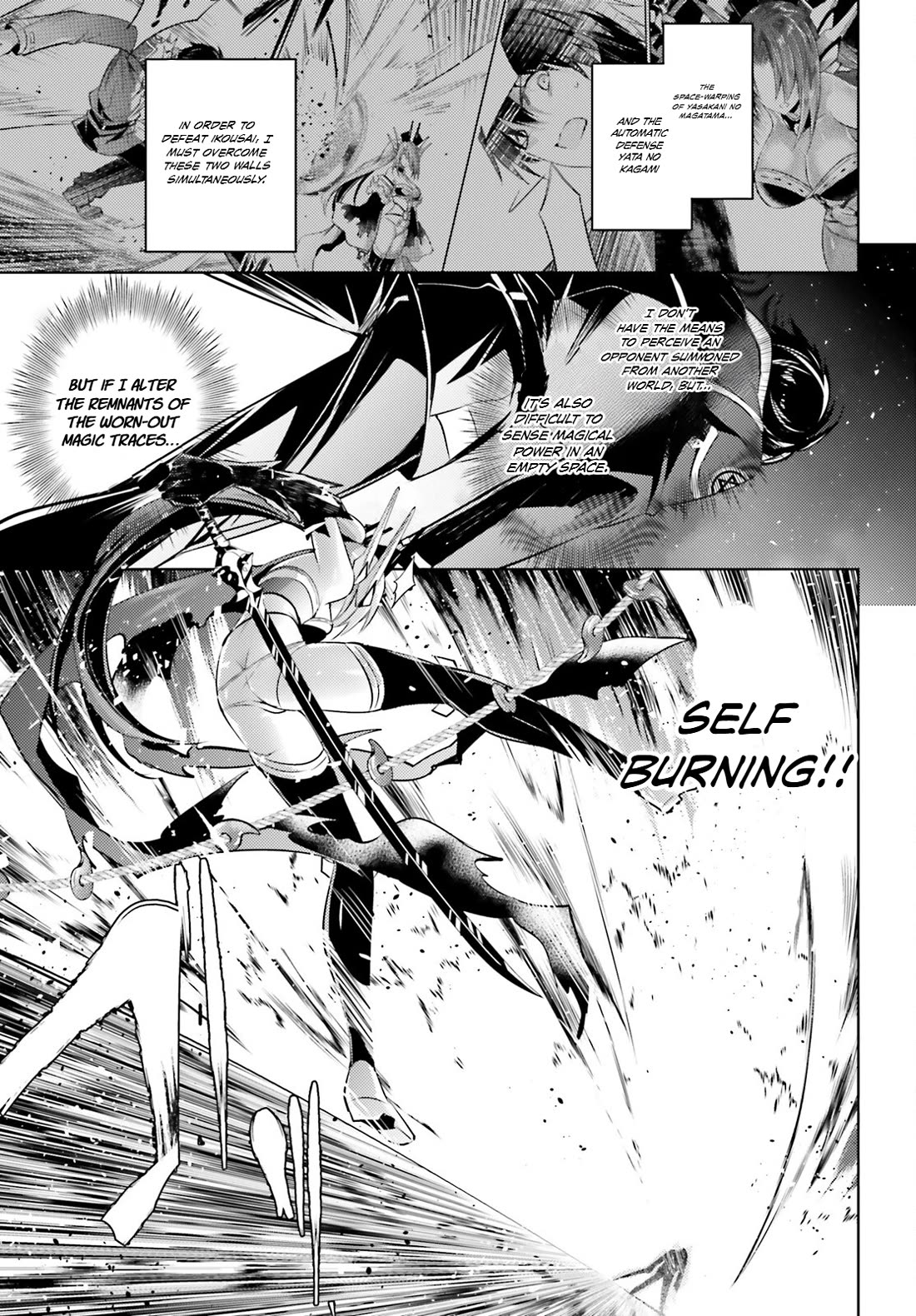 Magika no Kenshi to Shoukan Maou Chapter 117 page 1 - Chapter 117