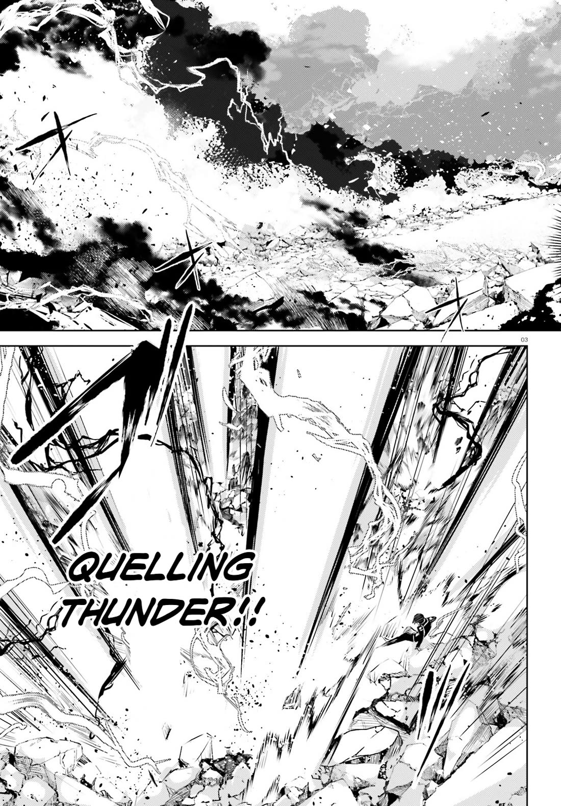 Magika no Kenshi to Shoukan Maou Chapter 118 page 3 - Chapter 118