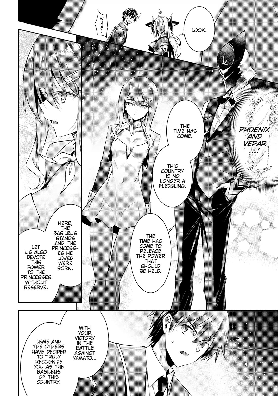 Magika no Kenshi to Shoukan Maou Chapter 119 page 10 - Chapter 119