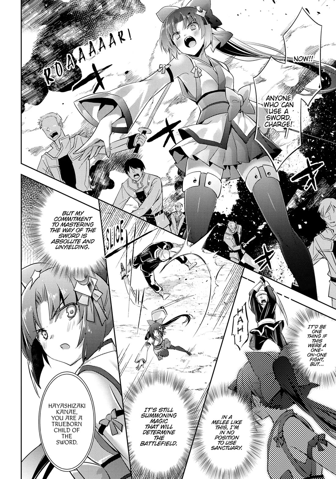 Magika no Kenshi to Shoukan Maou Chapter 120 page 5 - Chapter 120