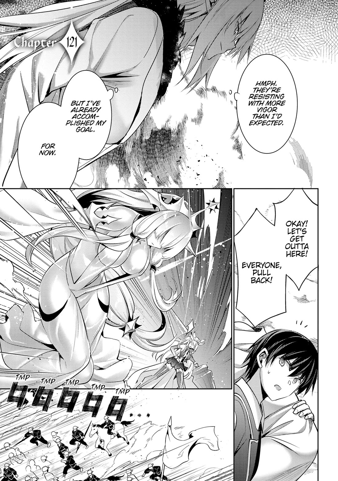 Magika no Kenshi to Shoukan Maou Chapter 121 page 1 - Chapter 121