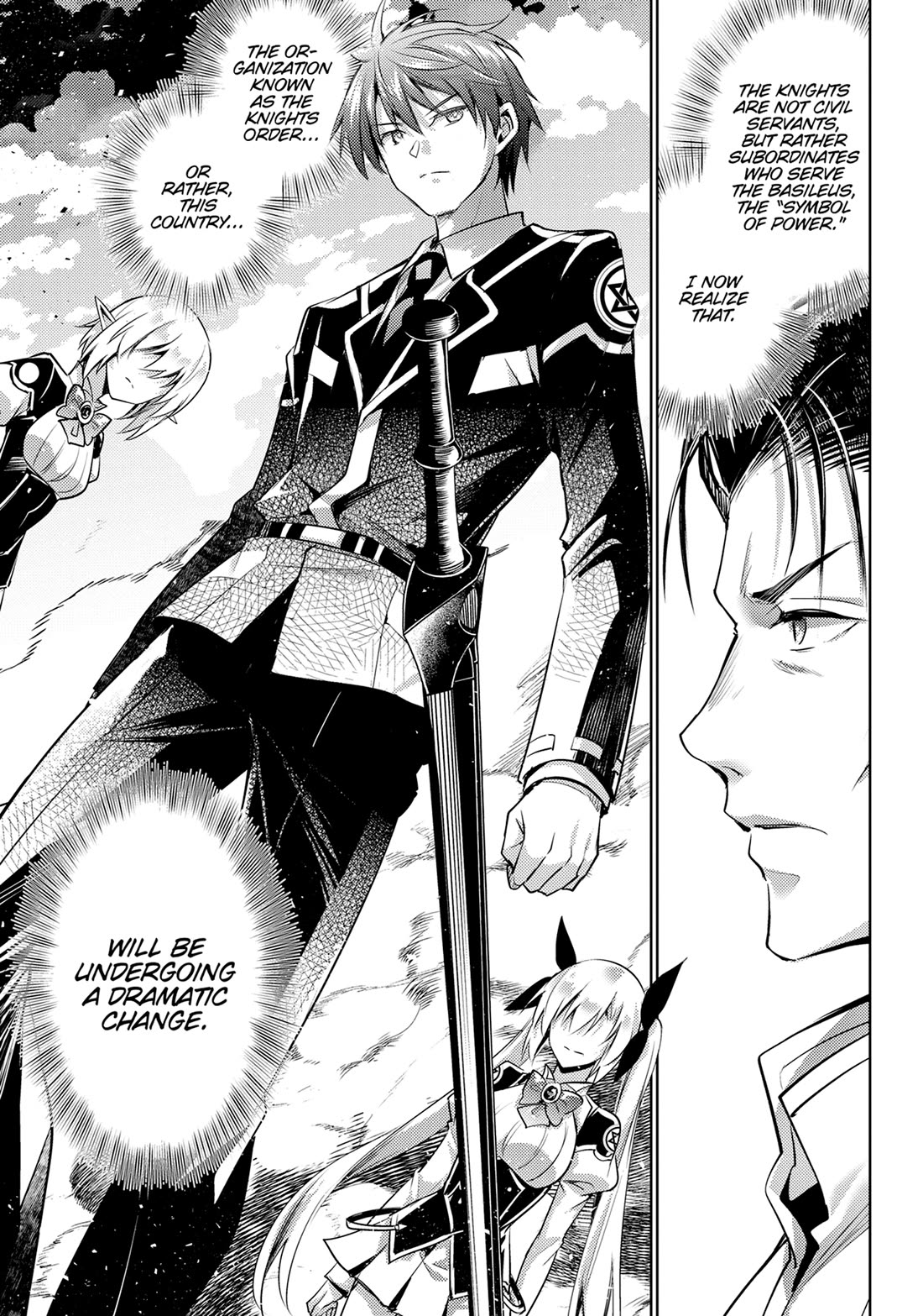 Magika no Kenshi to Shoukan Maou Chapter 121 page 3 - Chapter 121