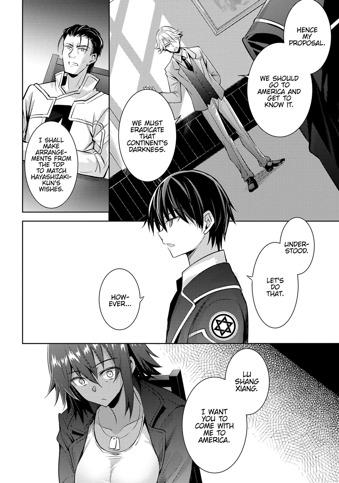 Magika no Kenshi to Shoukan Maou Chapter 122 page 4 - Chapter 122