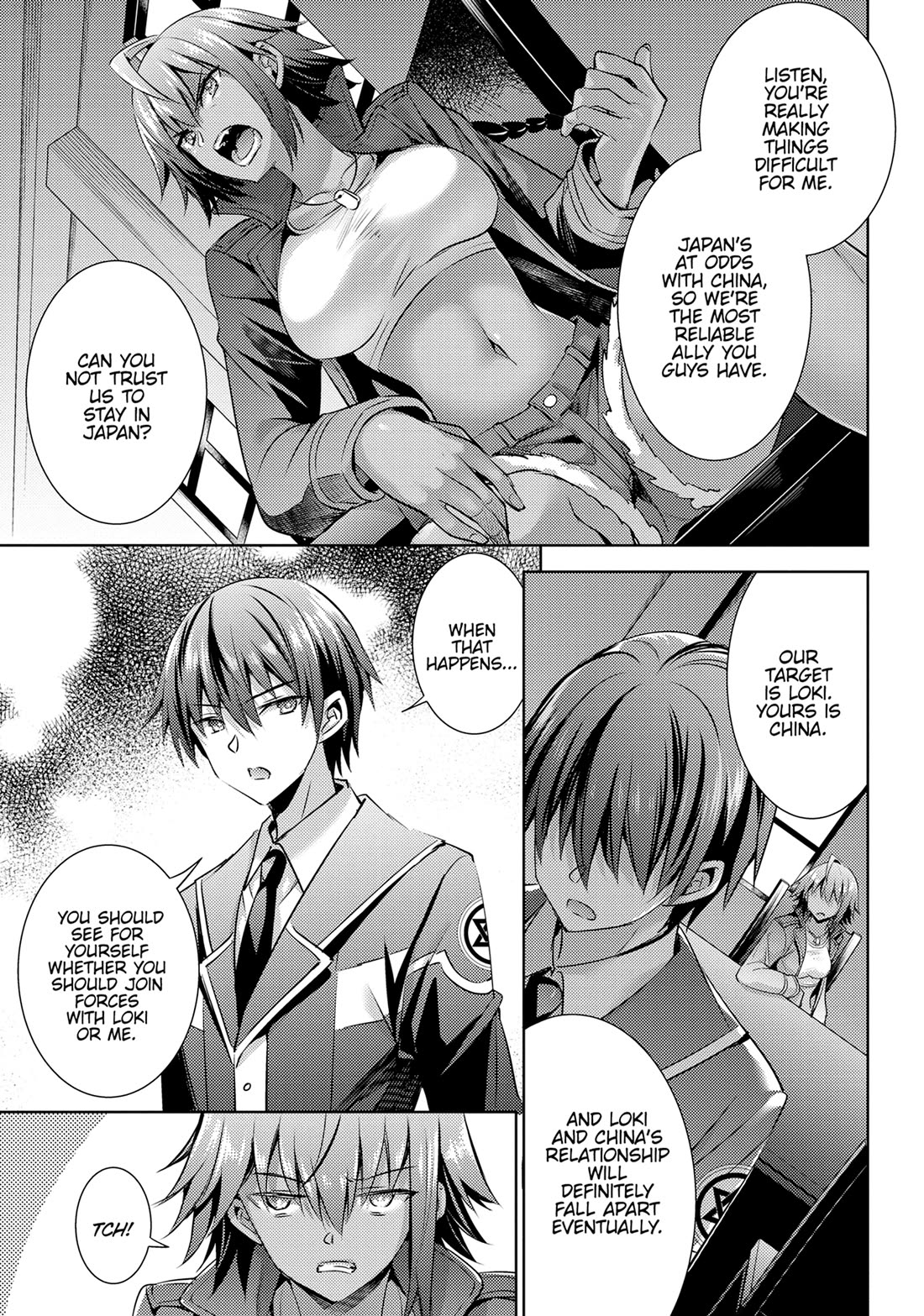 Magika no Kenshi to Shoukan Maou Chapter 122 page 5 - Chapter 122