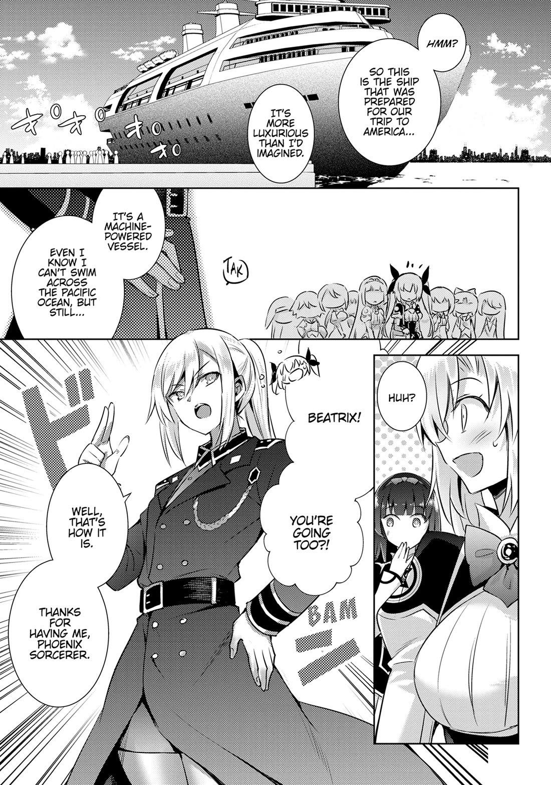 Magika no Kenshi to Shoukan Maou Chapter 122 page 7 - Chapter 122