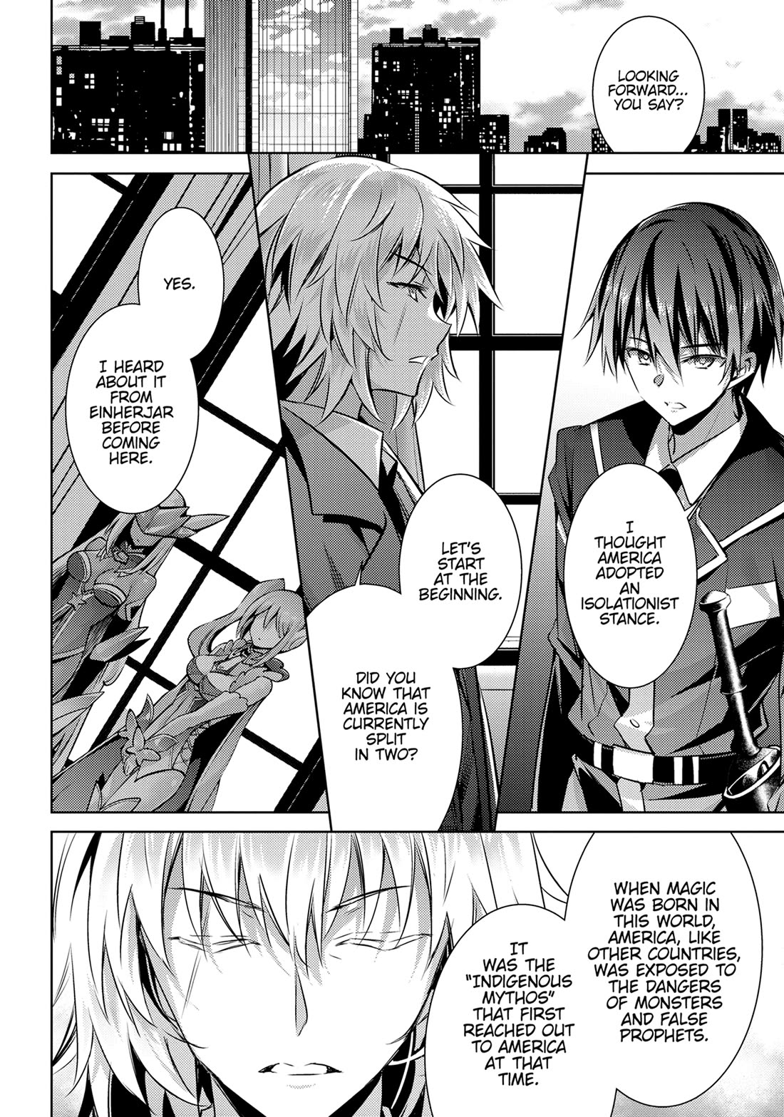 Magika no Kenshi to Shoukan Maou Chapter 123 page 2 - Chapter 123