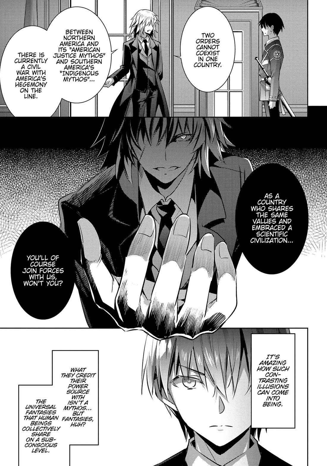Magika no Kenshi to Shoukan Maou Chapter 123 page 5 - Chapter 123