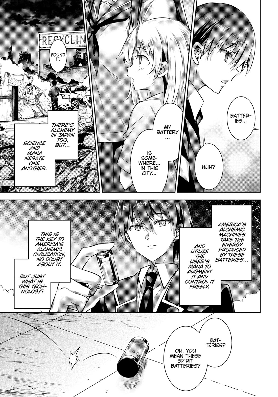 Magika no Kenshi to Shoukan Maou Chapter 123 page 7 - Chapter 123