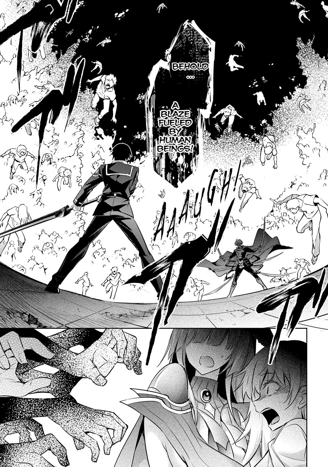 Magika no Kenshi to Shoukan Maou Chapter 123 page 9 - Chapter 123
