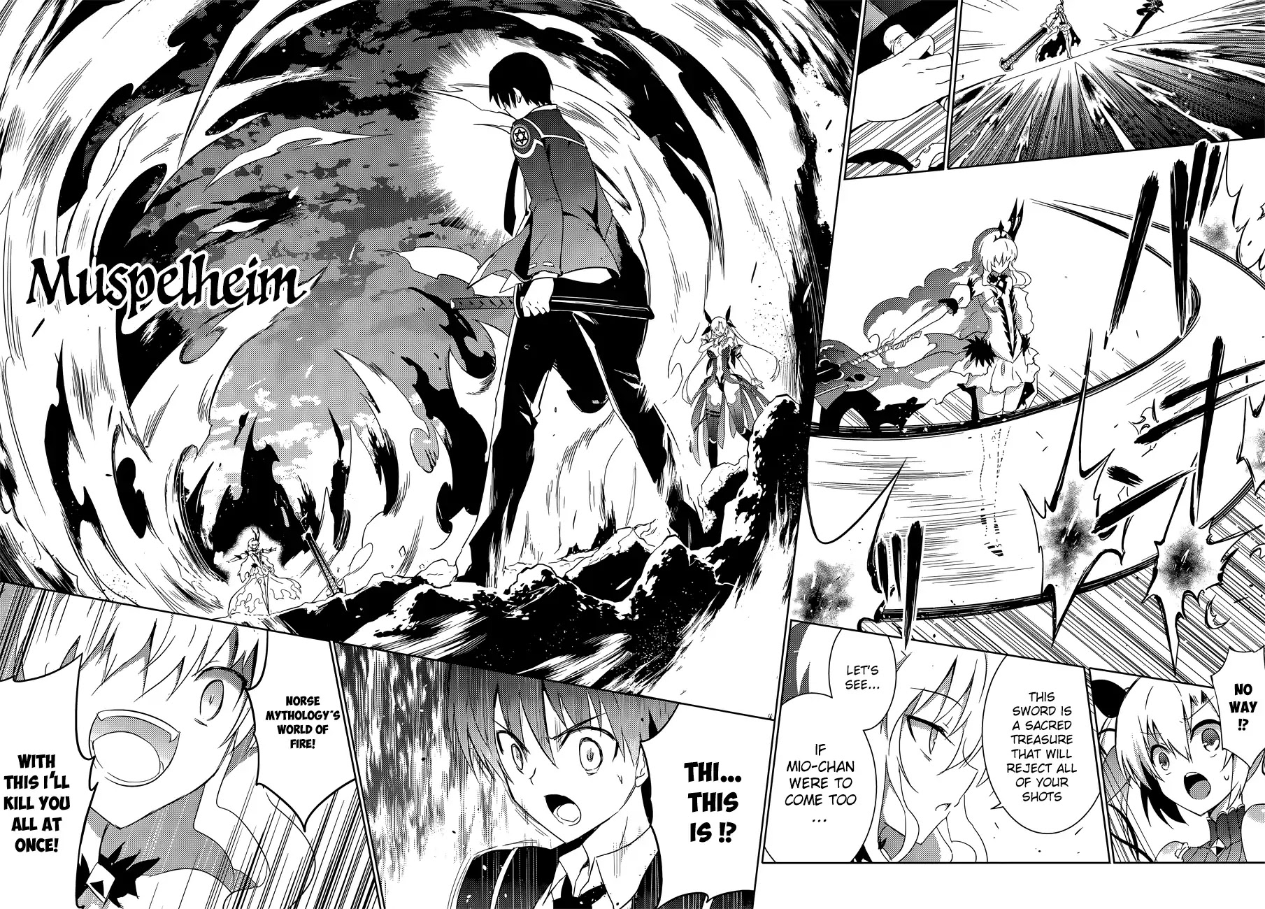 Magika no Kenshi to Shoukan Maou Chapter 13 page 12 - Chapter 13