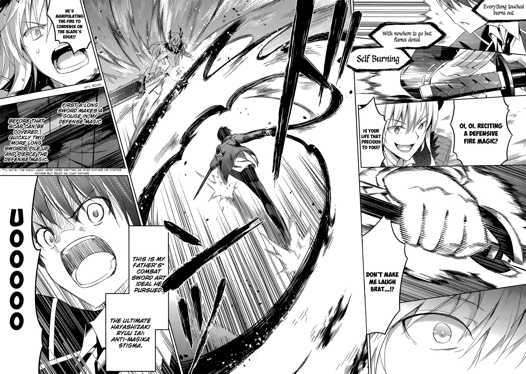 Magika no Kenshi to Shoukan Maou Chapter 14 page 18 - Chapter 14