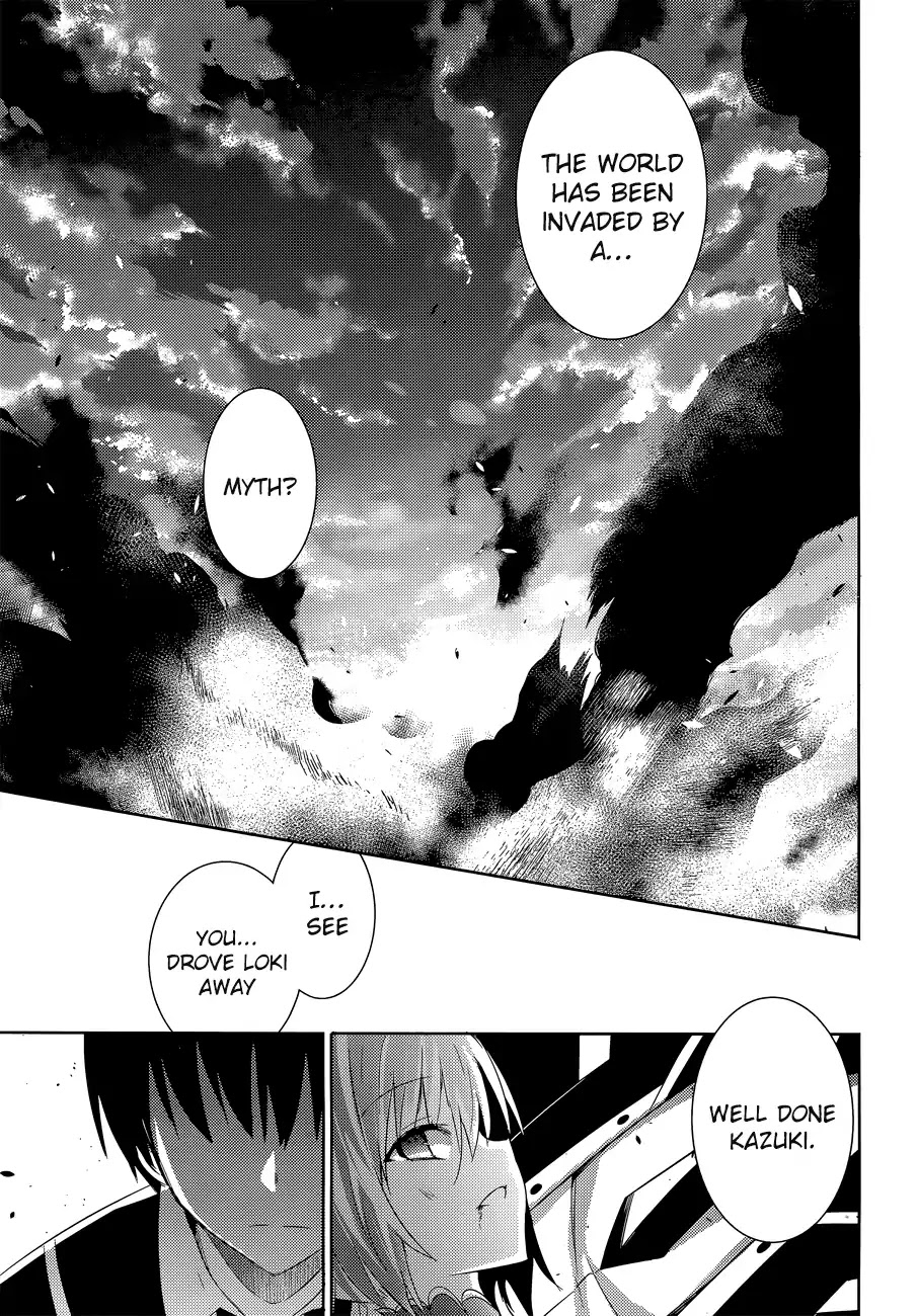 Magika no Kenshi to Shoukan Maou Chapter 14 page 23 - Chapter 14