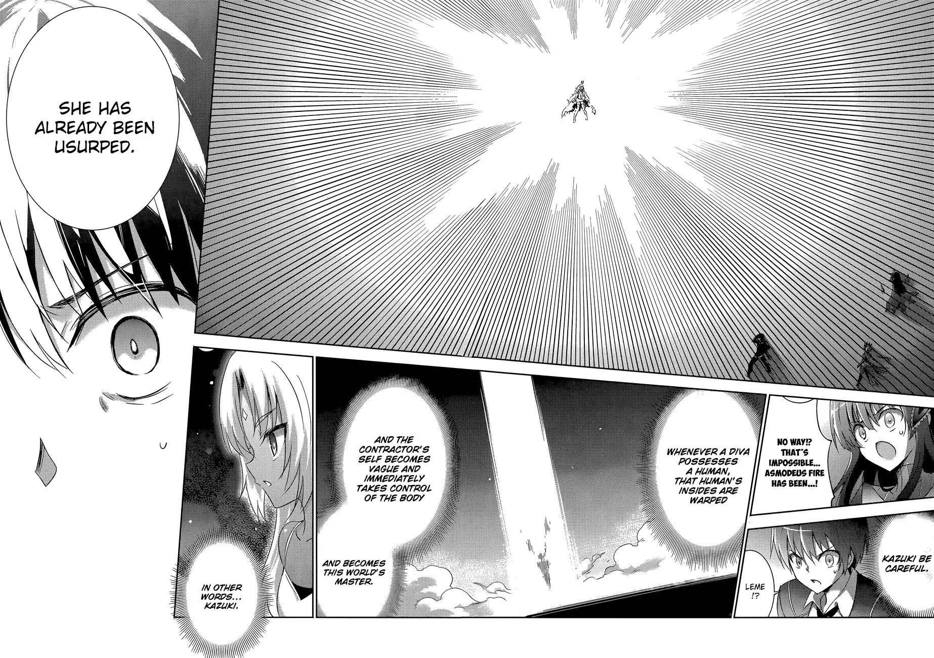 Magika no Kenshi to Shoukan Maou Chapter 14 page 7 - Chapter 14