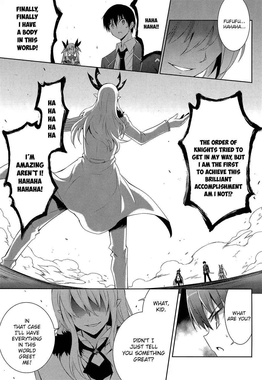 Magika no Kenshi to Shoukan Maou Chapter 14 page 9 - Chapter 14