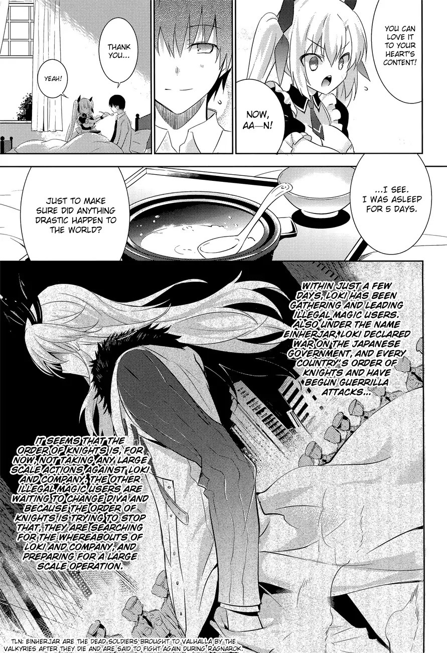 Magika no Kenshi to Shoukan Maou Chapter 15 page 19 - Chapter 15