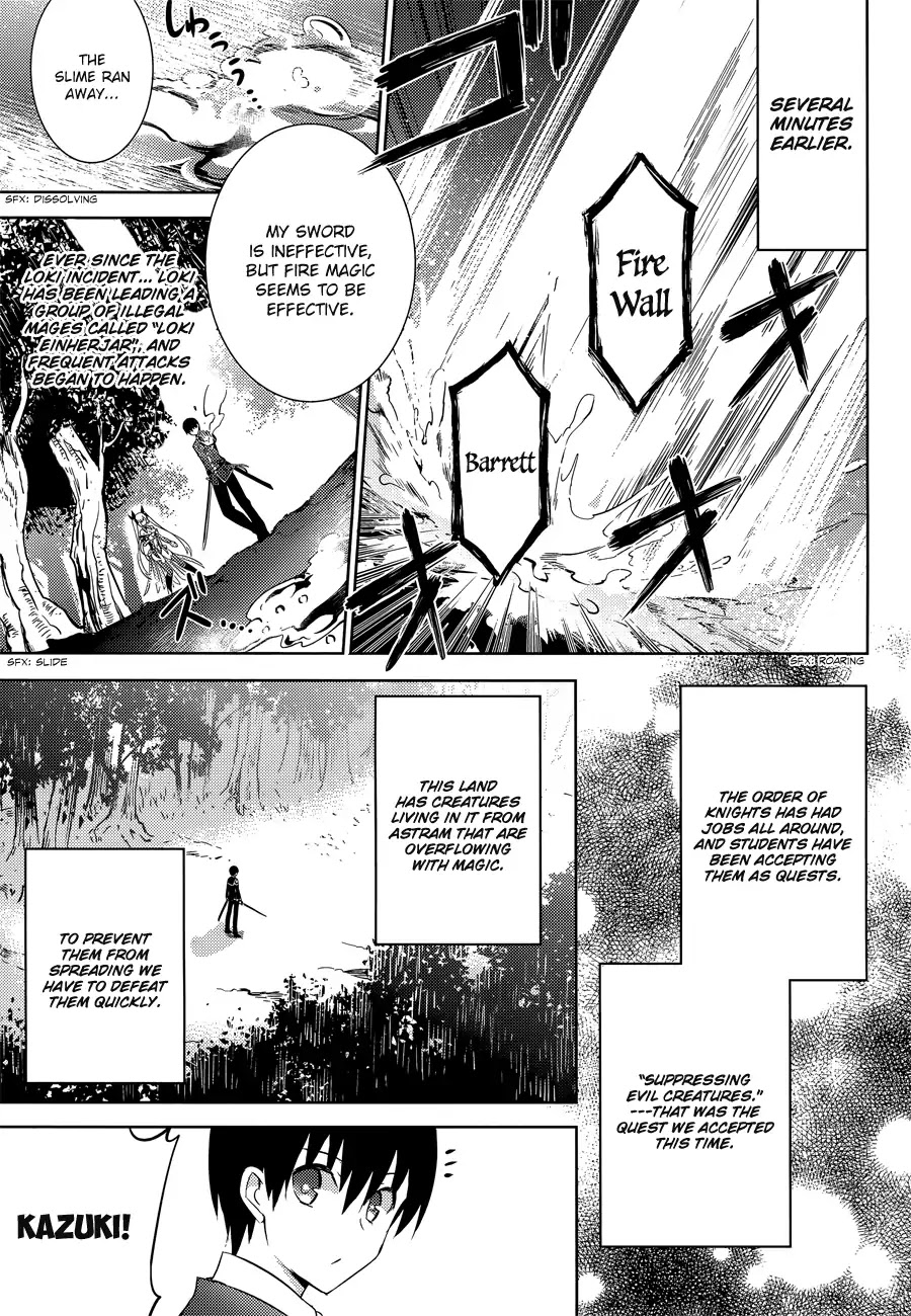 Magika no Kenshi to Shoukan Maou Chapter 16 page 5 - Chapter 16