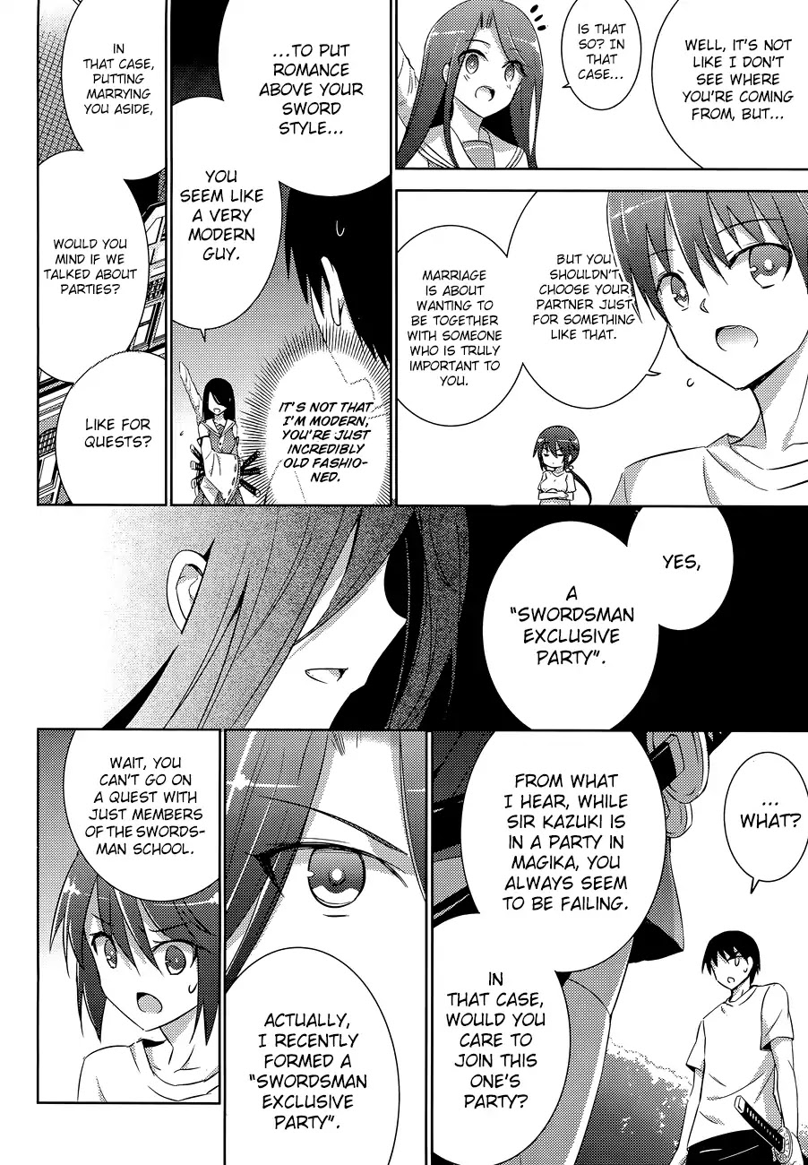 Magika no Kenshi to Shoukan Maou Chapter 18 page 24 - Chapter 18