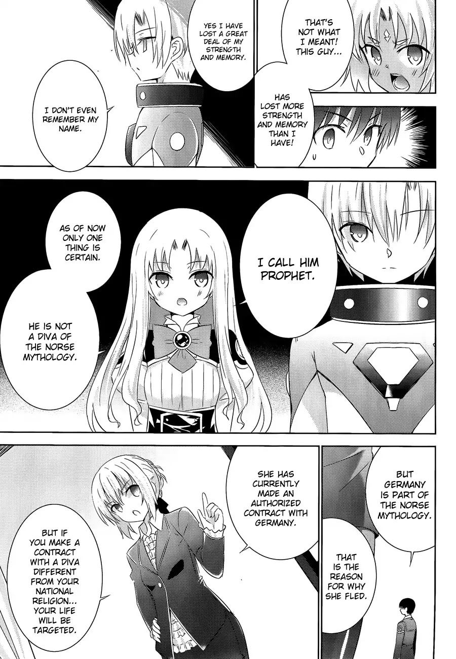 Magika no Kenshi to Shoukan Maou Chapter 19 page 11 - Chapter 19