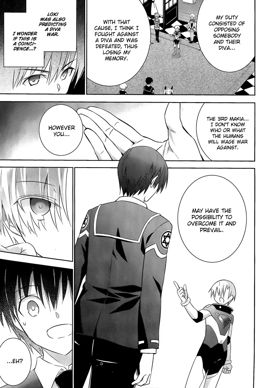 Magika no Kenshi to Shoukan Maou Chapter 19 page 15 - Chapter 19