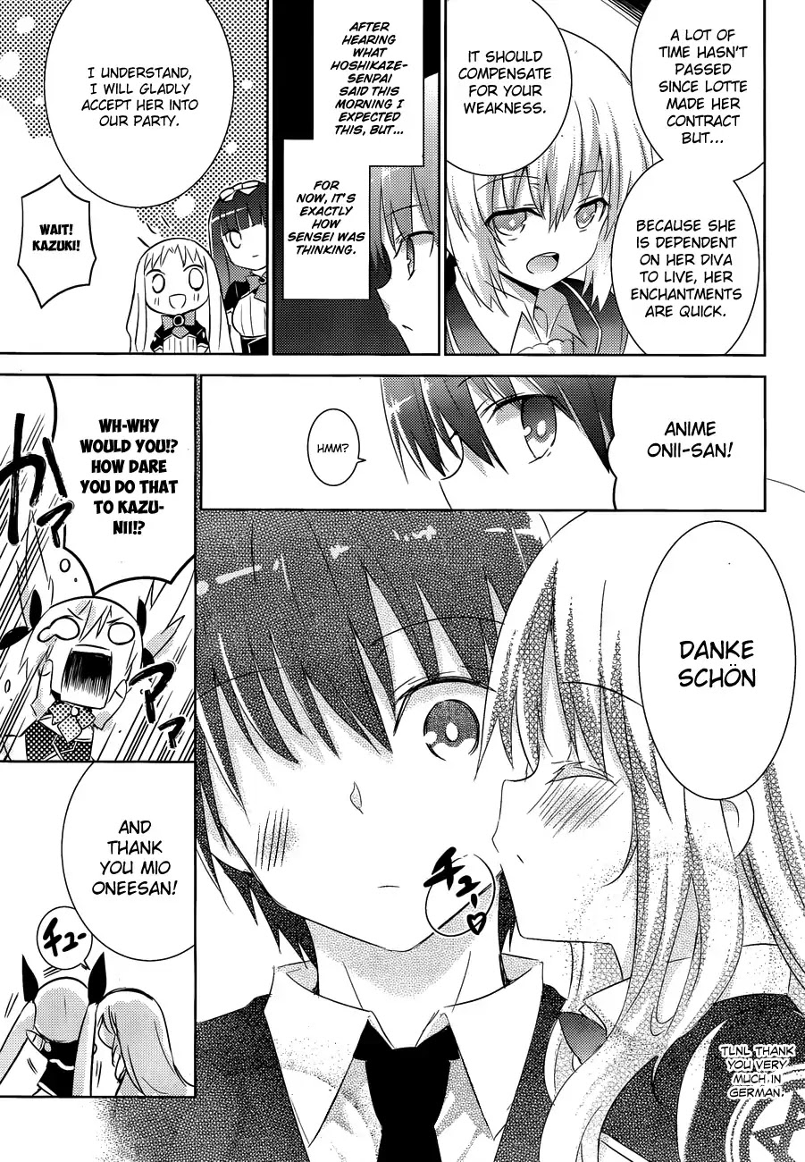 Magika no Kenshi to Shoukan Maou Chapter 19 page 17 - Chapter 19