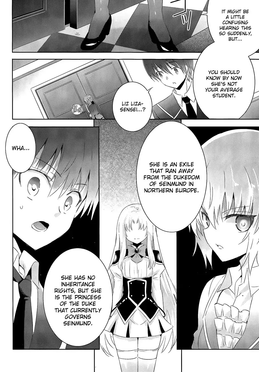 Magika no Kenshi to Shoukan Maou Chapter 19 page 4 - Chapter 19