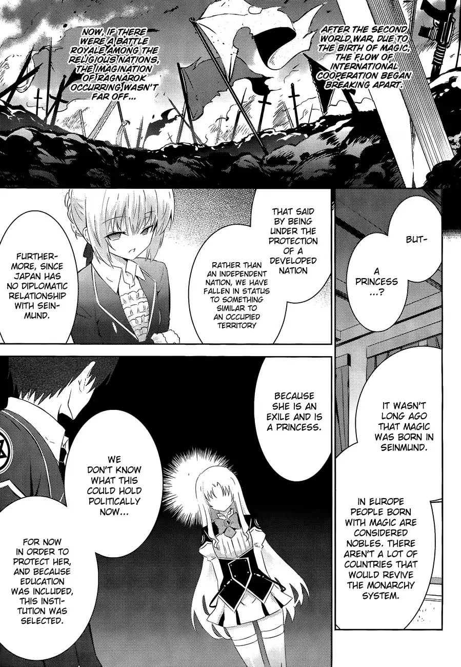 Magika no Kenshi to Shoukan Maou Chapter 19 page 7 - Chapter 19