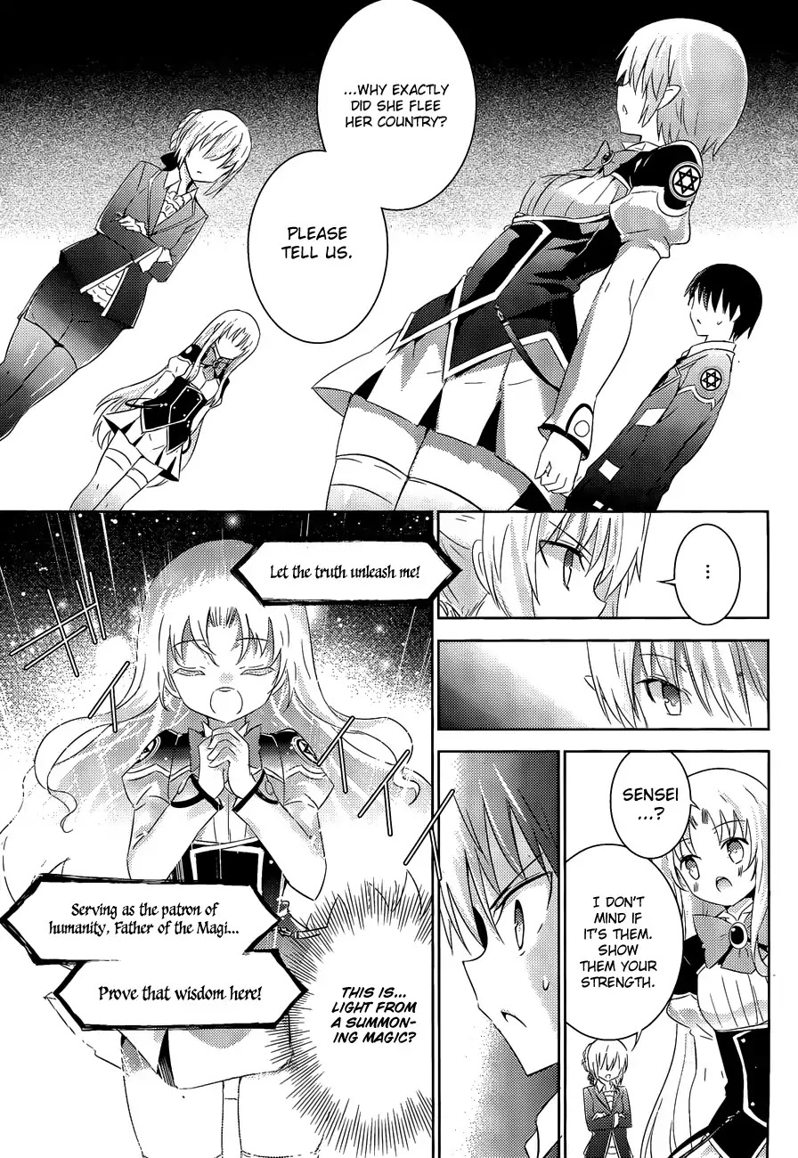 Magika no Kenshi to Shoukan Maou Chapter 19 page 9 - Chapter 19
